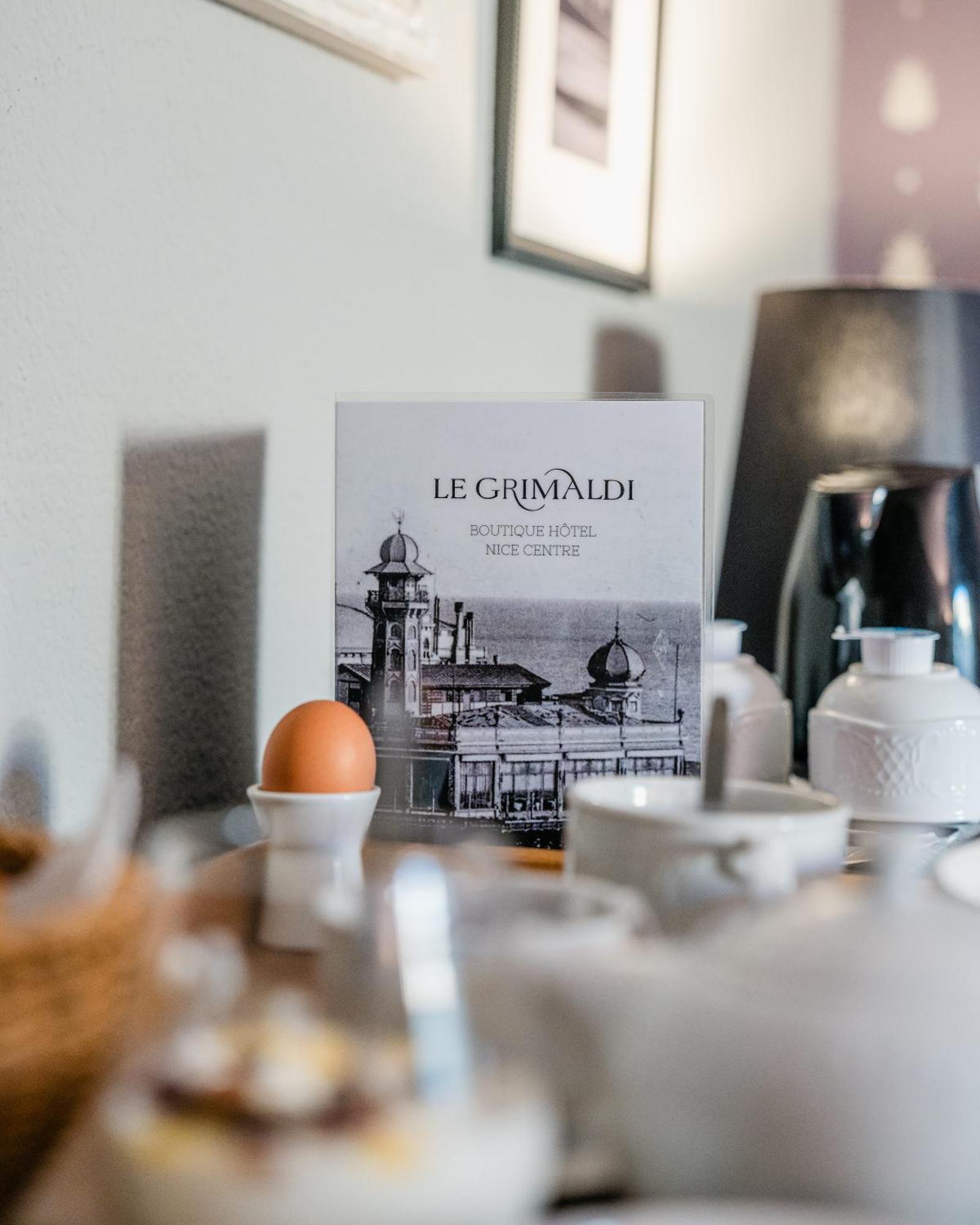 Hotel Le Grimaldi By Happyculture Nizza Exterior foto