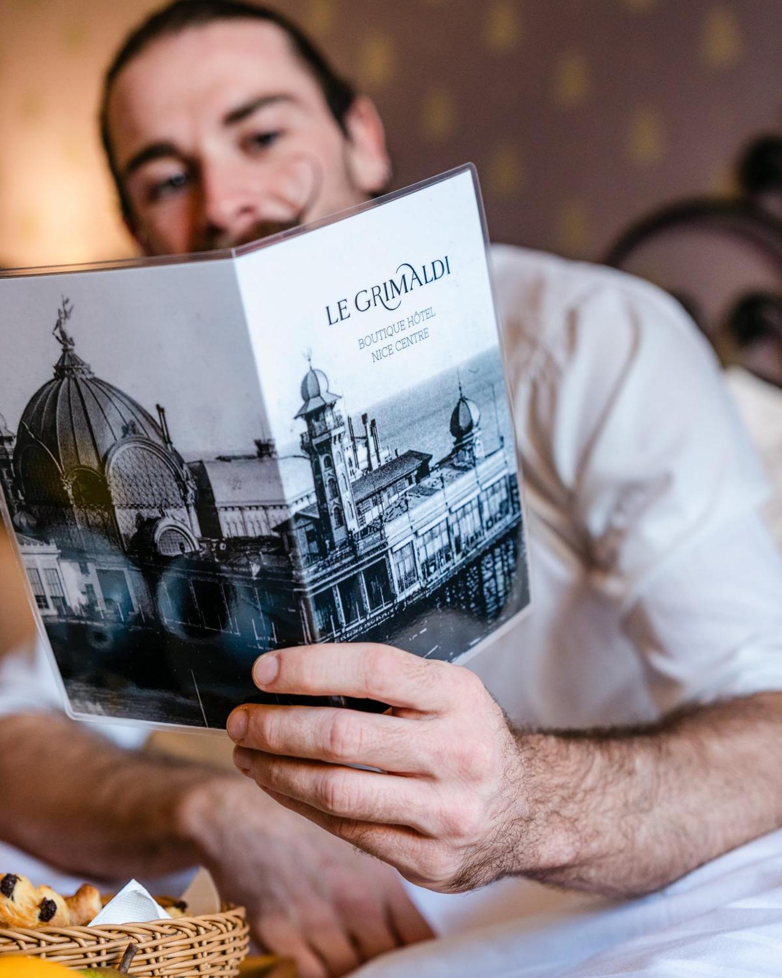 Hotel Le Grimaldi By Happyculture Nizza Exterior foto