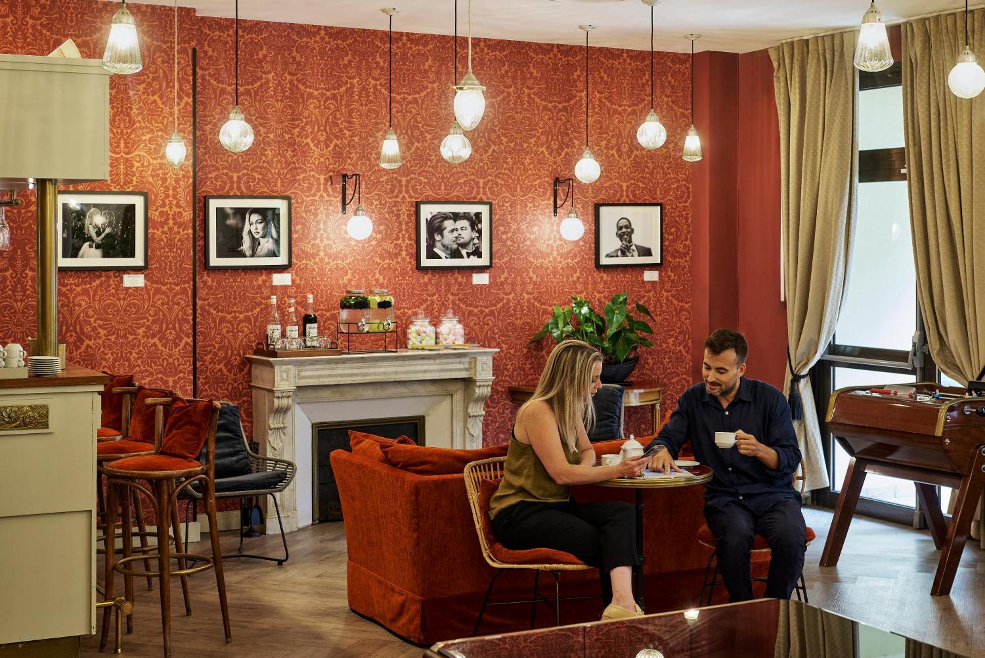 Hotel Le Grimaldi By Happyculture Nizza Exterior foto