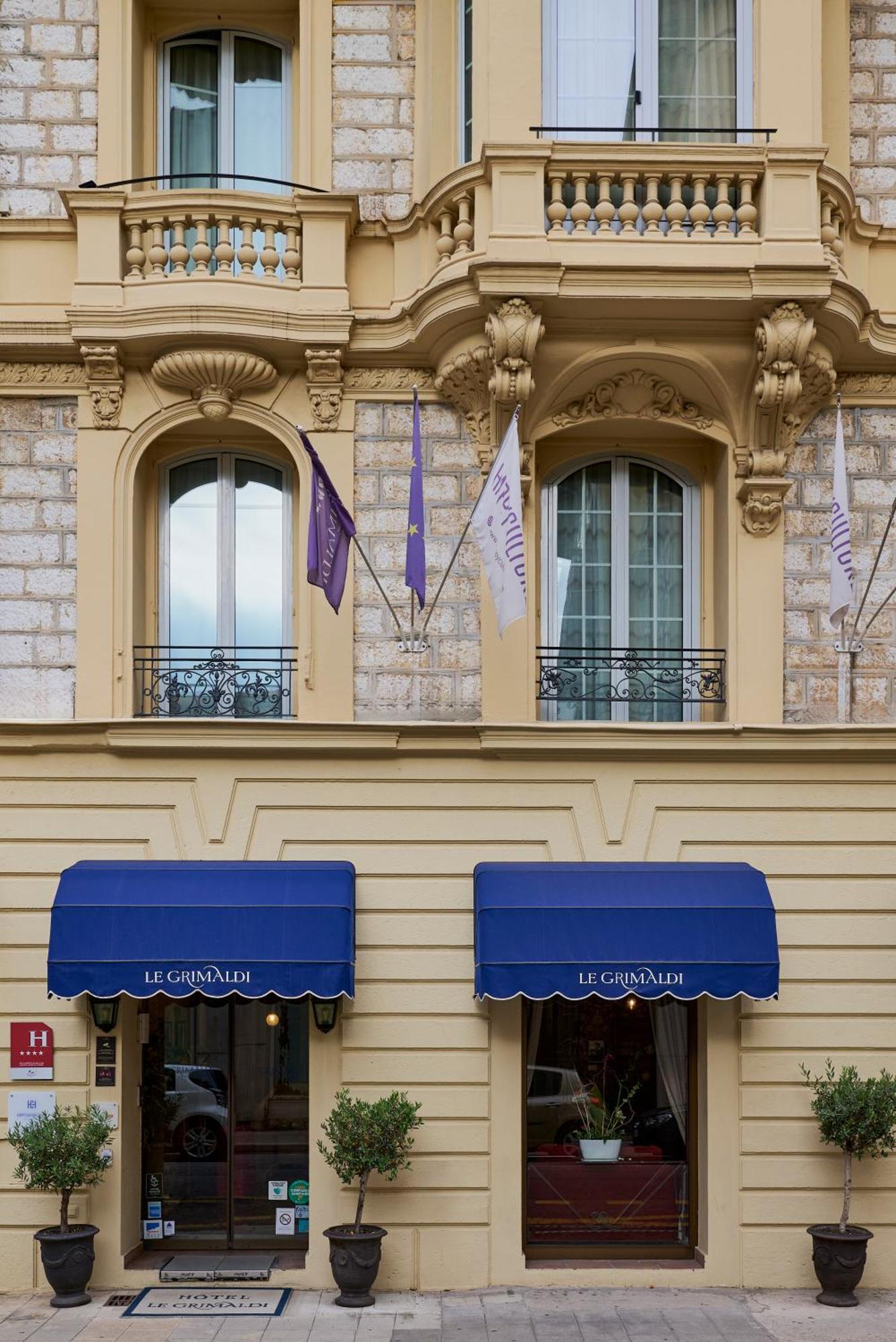 Hotel Le Grimaldi By Happyculture Nizza Exterior foto